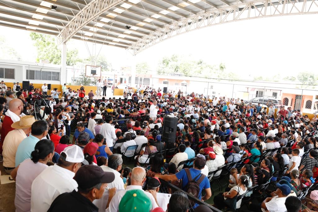 Adán Augusto López Hernández continuará su gira en tres municipios más de Yucatán