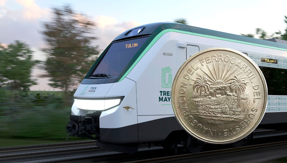 Yucateco propone crear una moneda conmemorativa del Tren Maya