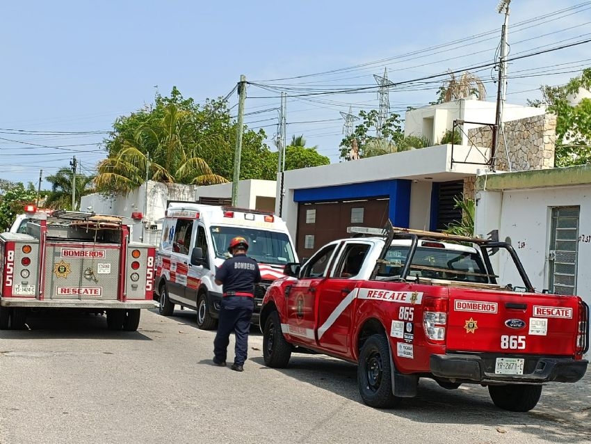 El hombre fue atendido por paramédicos de la SSP