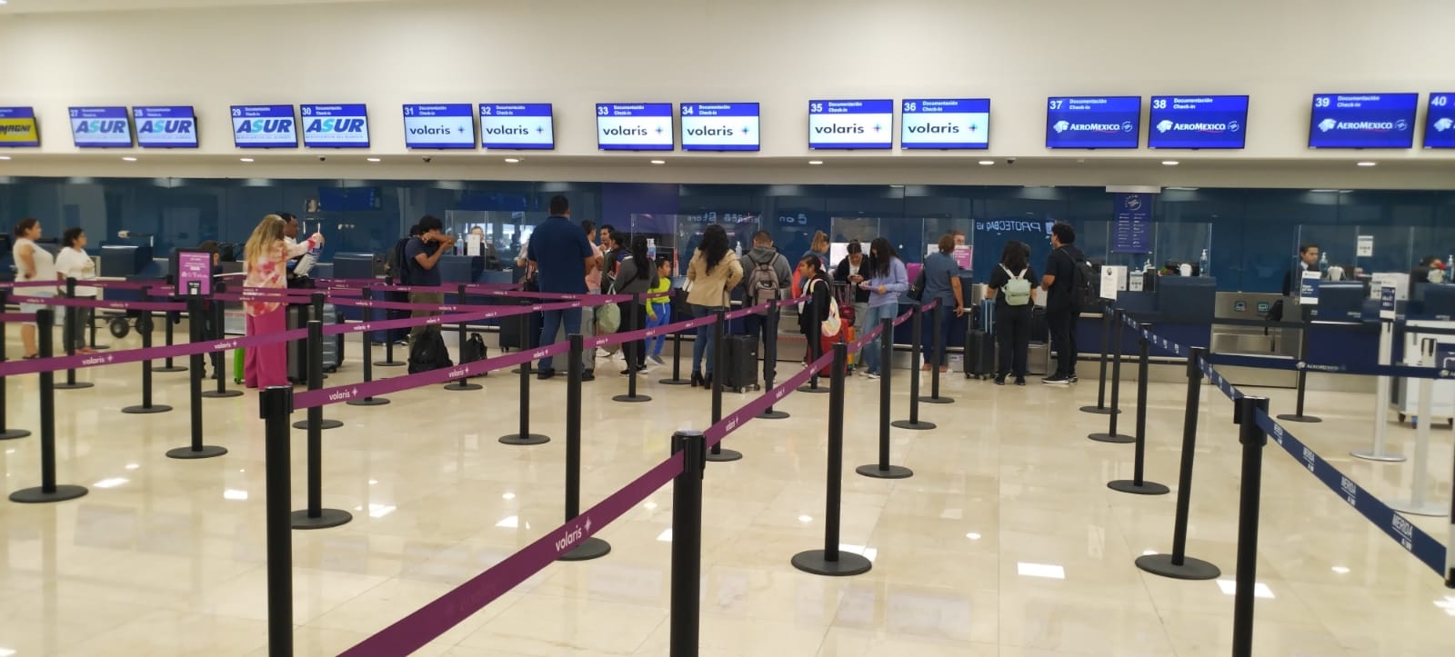 El vuelo de Volaris es el único retrasado este miércoles