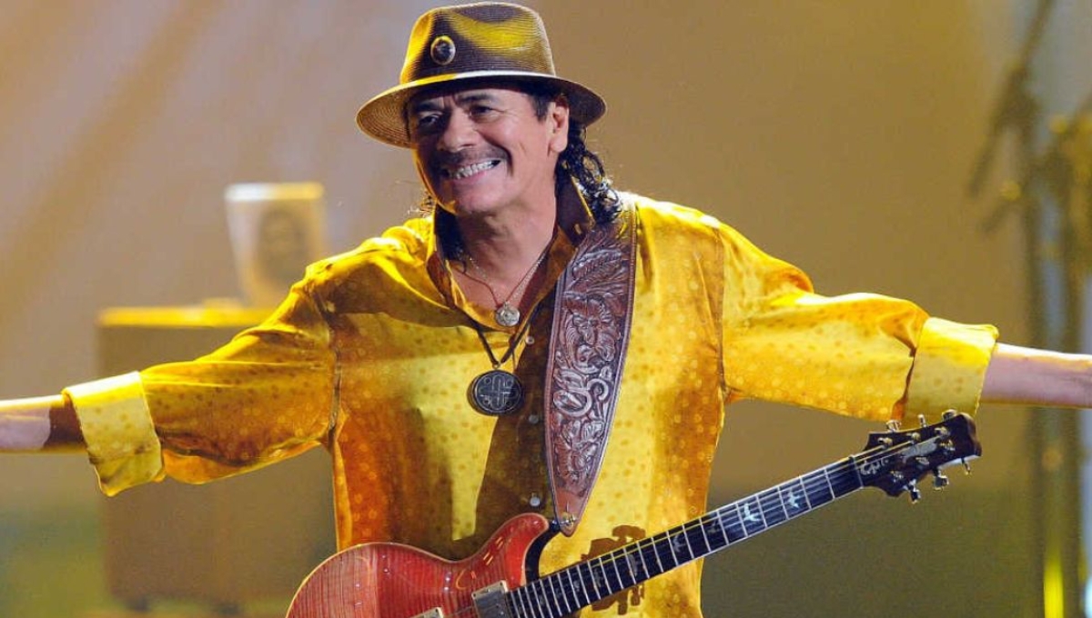 El primer instrumento de Carlos Santana fue un violín