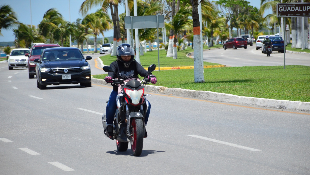 Motociclistas ocupan primer lugar de accidentes de tránsito en Campeche: Secretaría de Salud