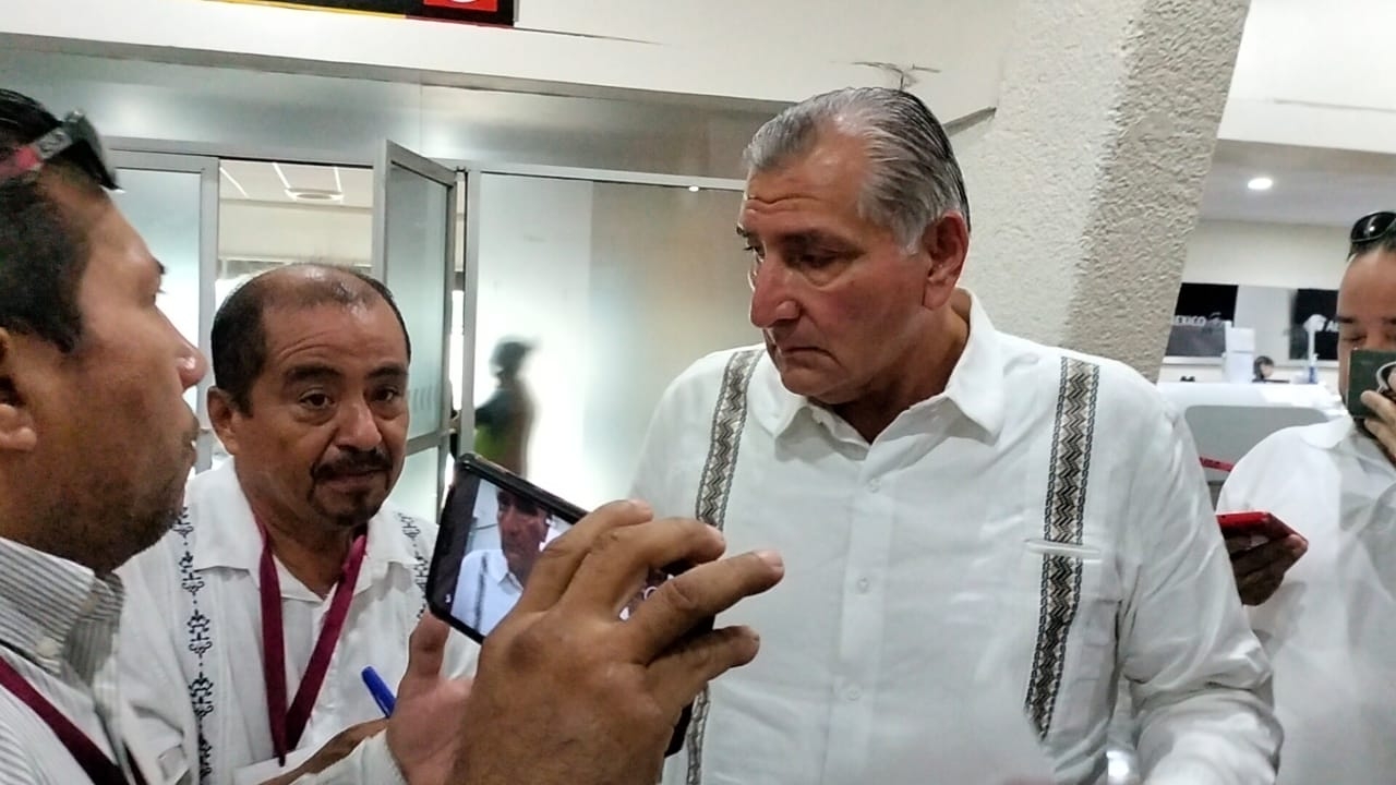 Adán Augusto López visitará Escárcega, Ciudad del Carmen y Campeche