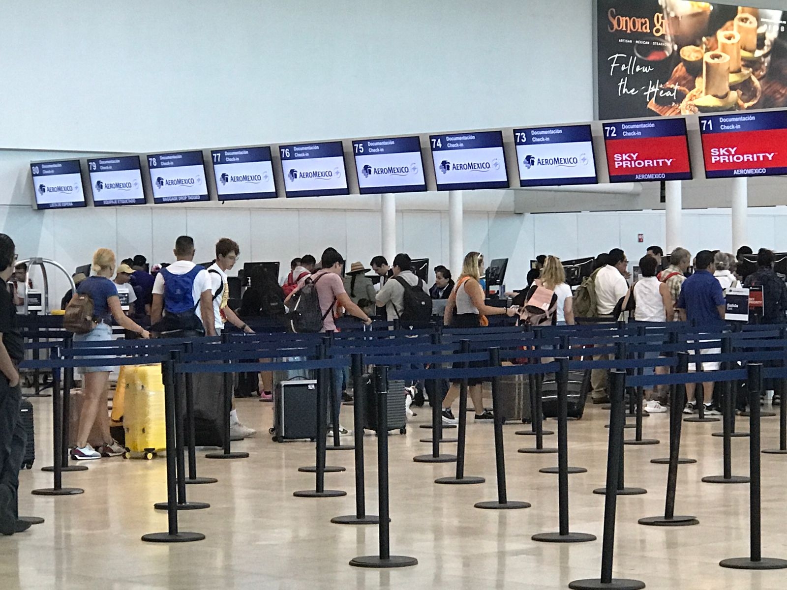 Aeropuerto de Cancún registra un vuelo internacional cancelado: EN VIVO