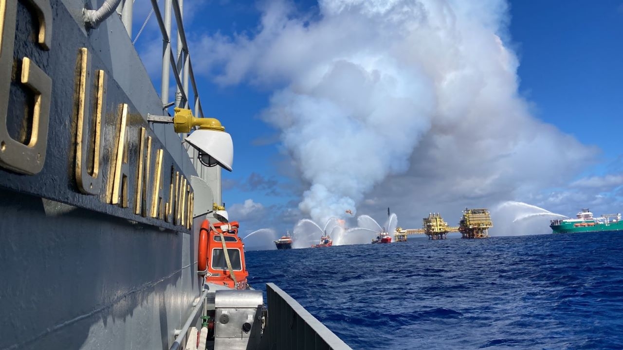 Se registra otra explosión en plataforma de Pemex en la Sonda de Campeche