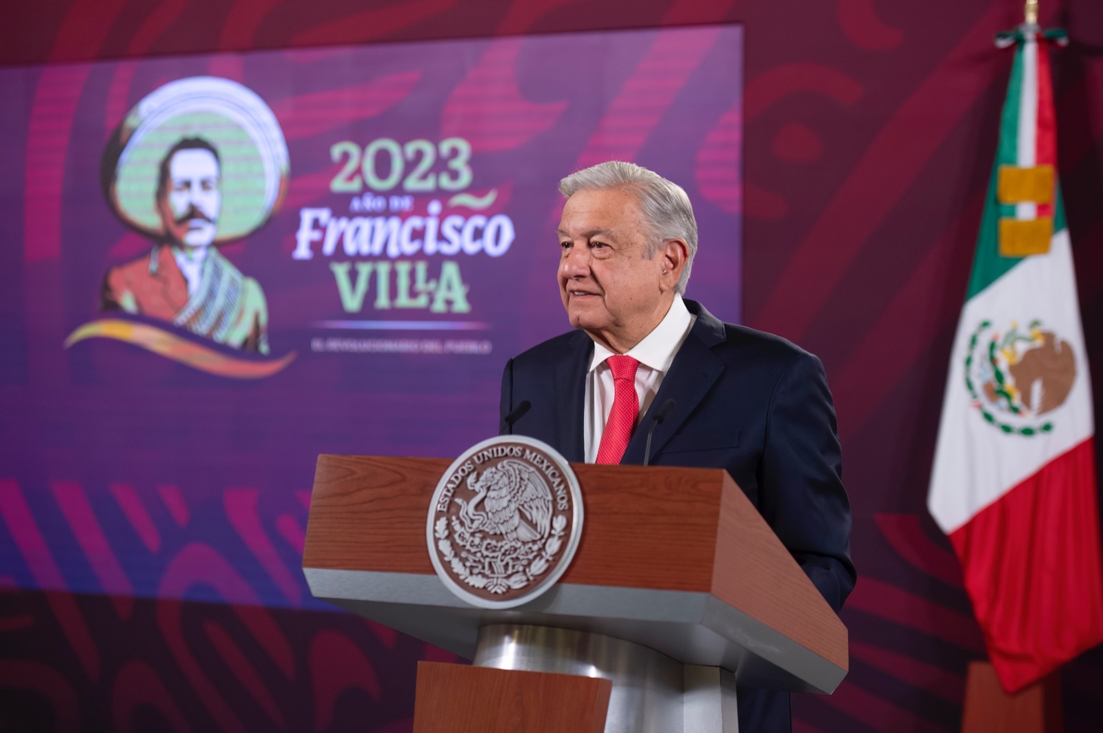 Presidente AMLO en conferencia de prensa