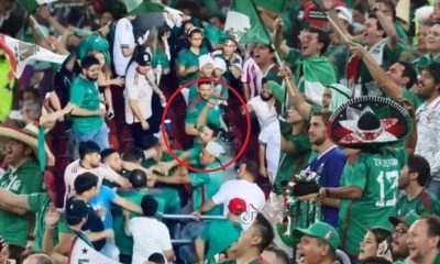 Un incidente violento empaña el partido entre México y Qatar de la Copa Oro, dejando a un aficionado herido 
