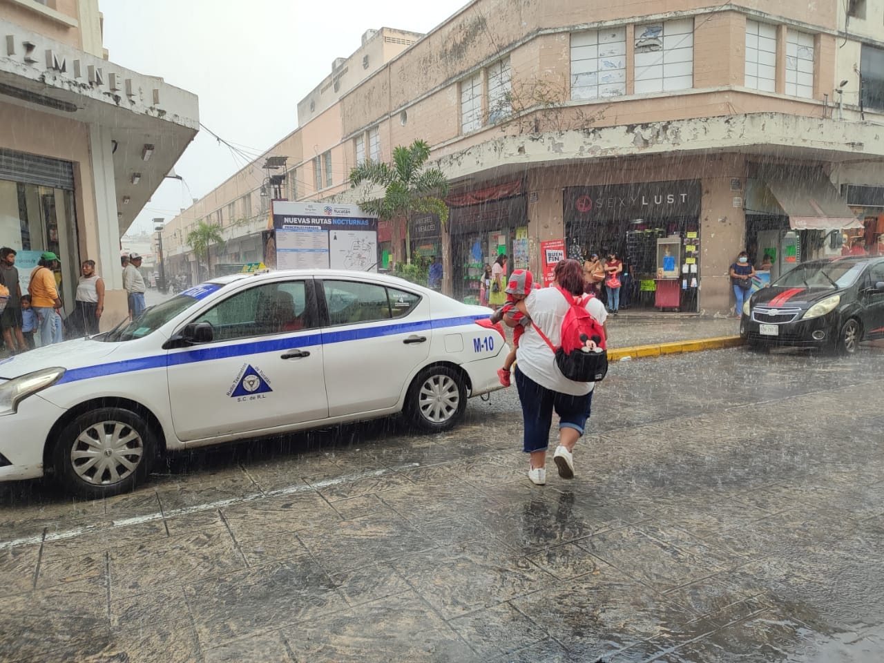 Las lluvias continuarán en Mérida este sábado