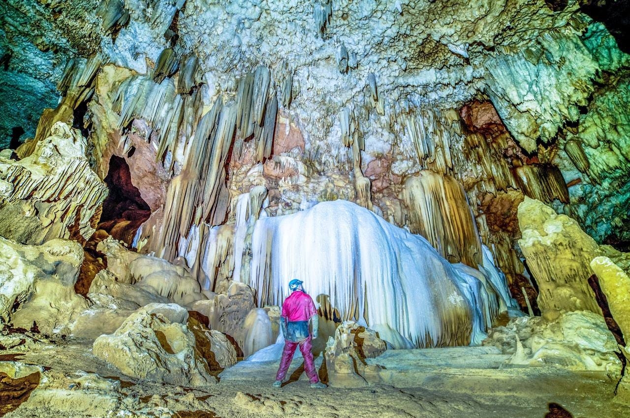 Las Grutas Chocantes miden más de tres kilómetros