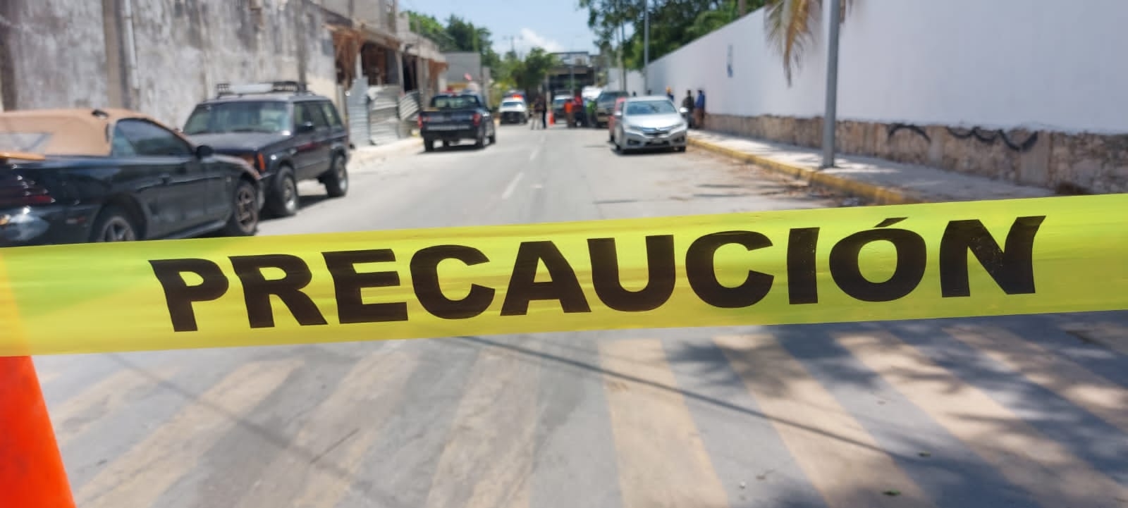 Balean a un hombre en avenida Kabah de Cancún