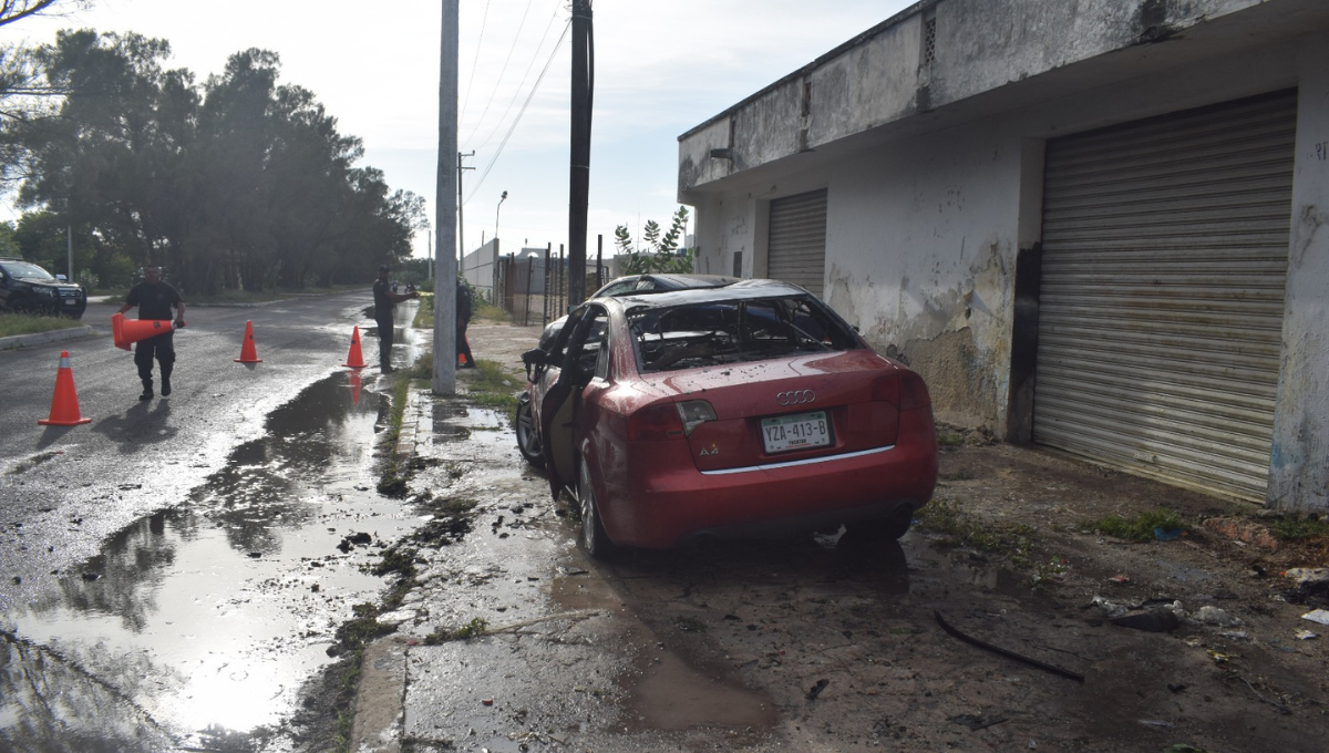 Se declaró la pérdida total del lujoso auto