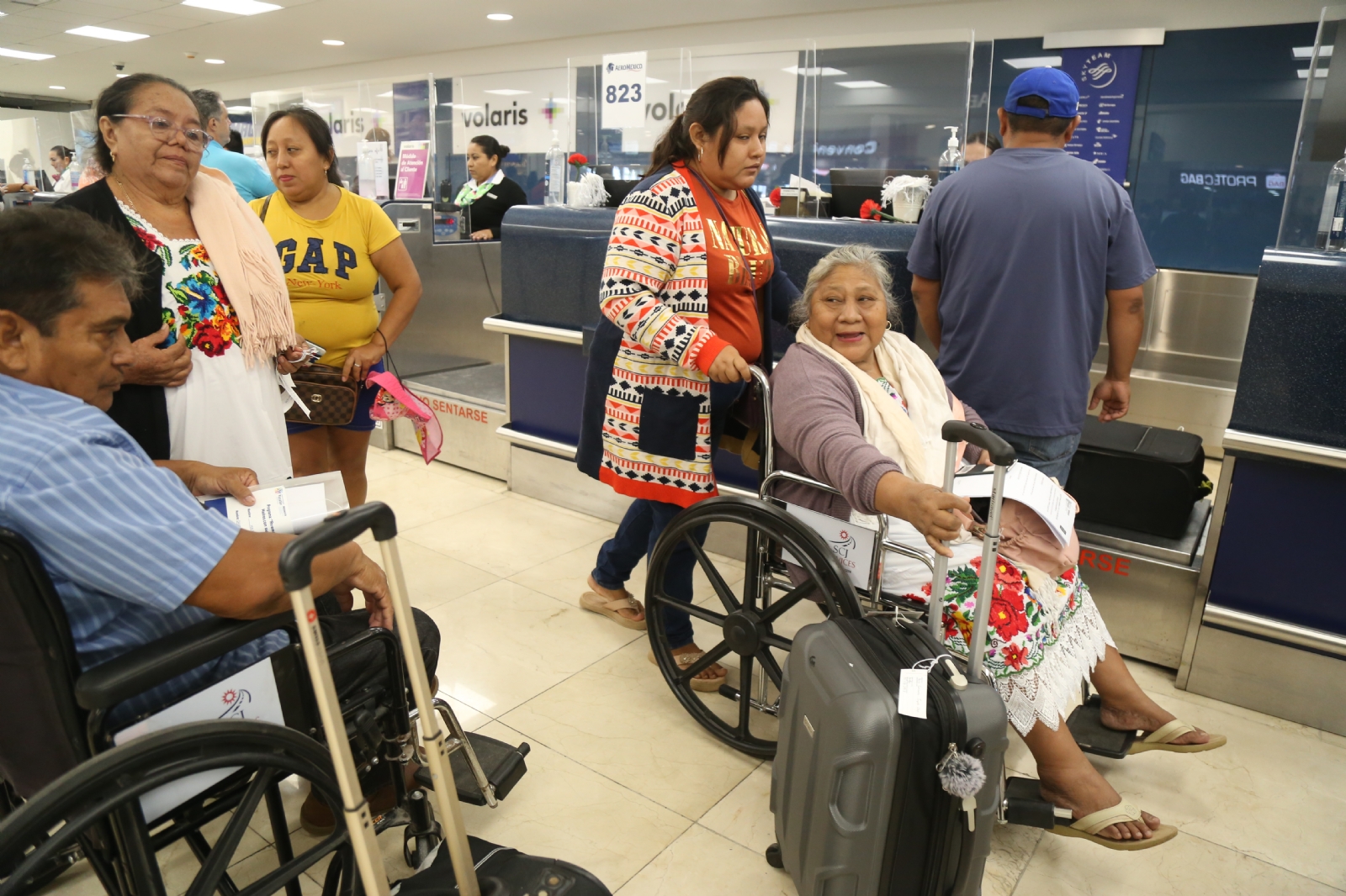 Indemaya inicia proceso para enviar a abuelitos de Yucatán con sus familiares en EU