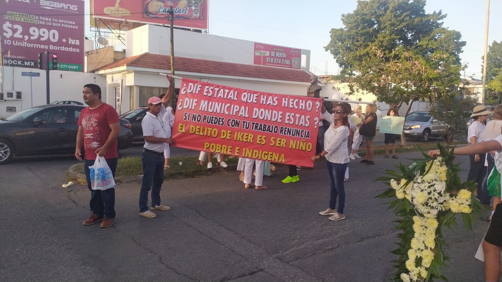 Niños chiapanecos rescatados por explotación infantil en Mérida continúan bajo custodia