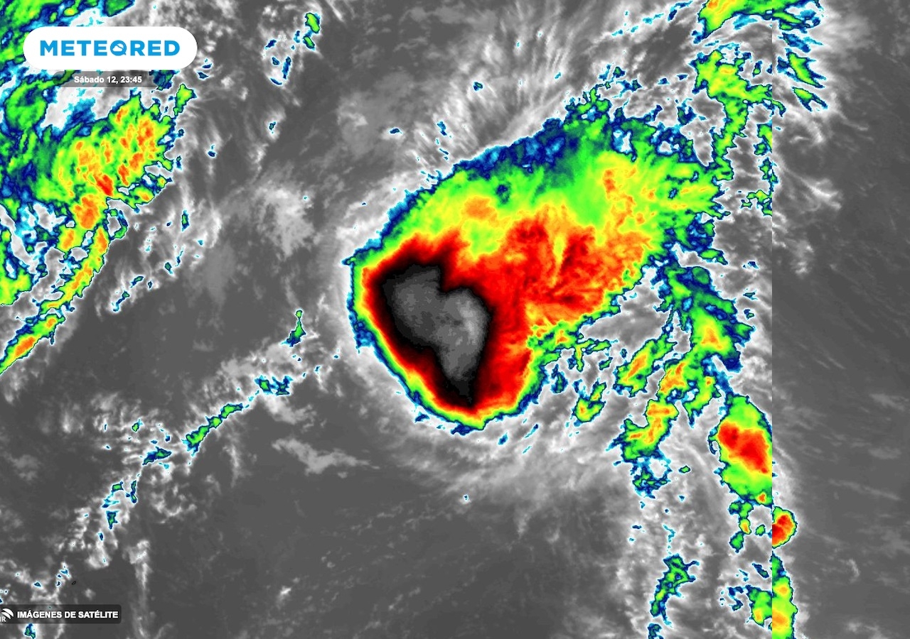 Trayectoria de la tormenta tropical Greg