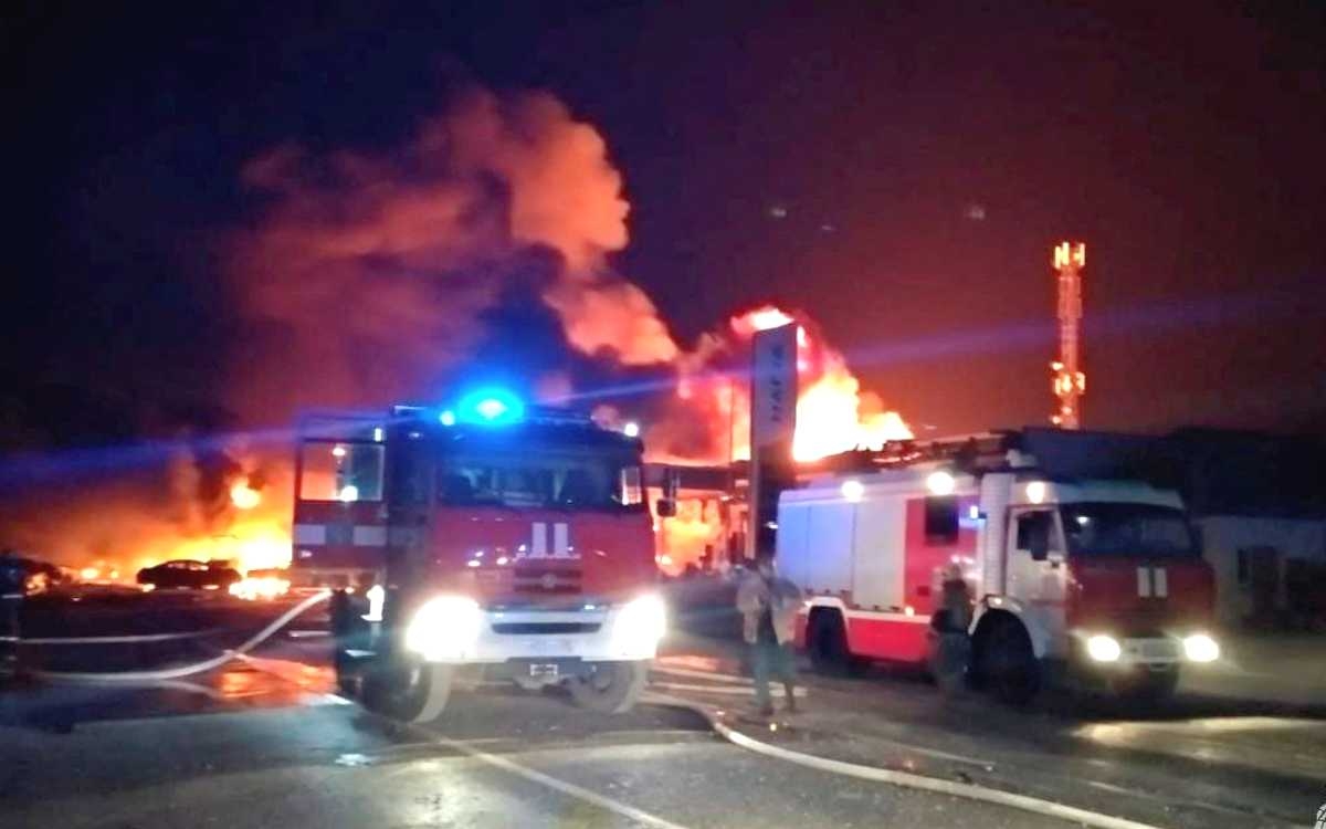 Suman 35 muertos por explosión en gasolinera de Daguestán, Rusia