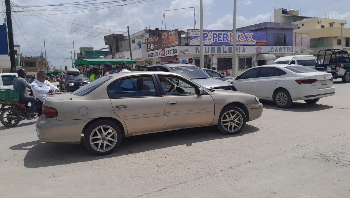 En el accidente no se reportaron lesionados