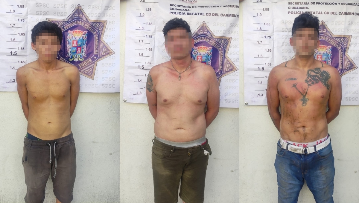 Los tres hombres amenazaron con un cuchillo a la empleada de la farmacia para asaltarla