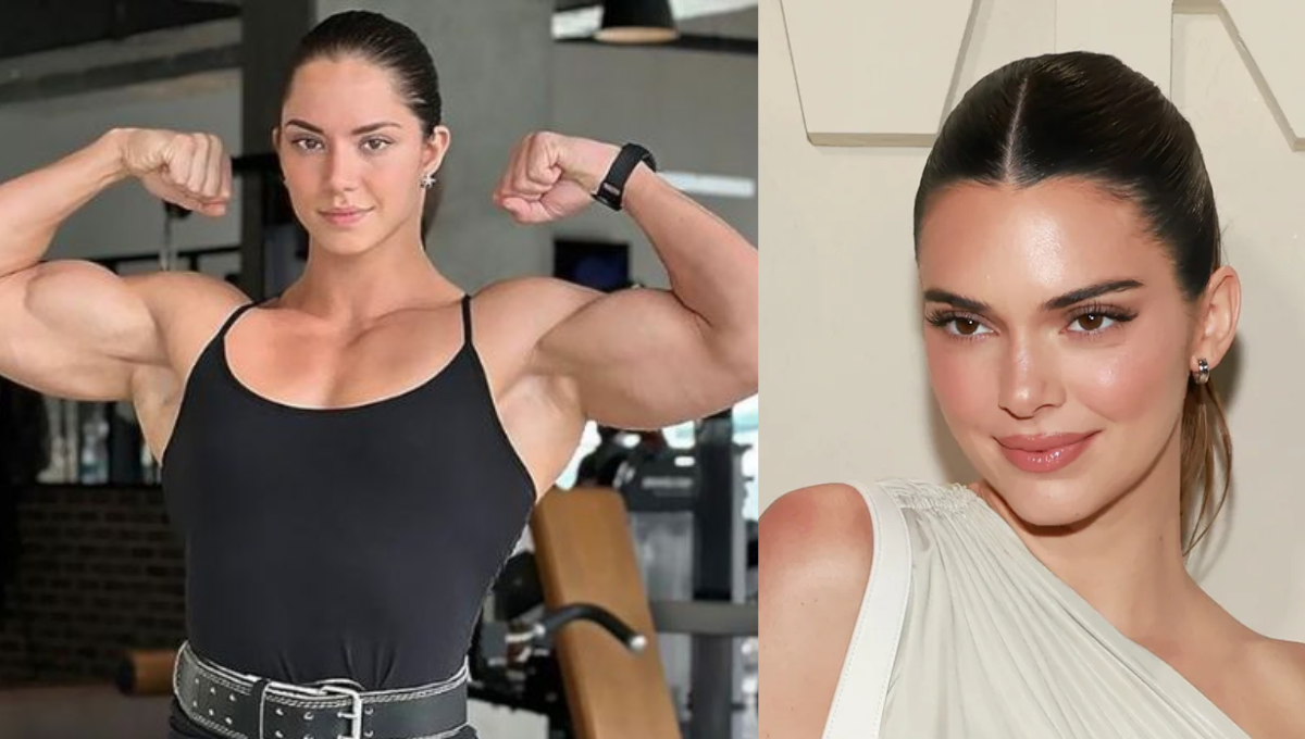 Mujer musculosa sorprende en redes sociales por su increíble parecido con Kendall Jenner