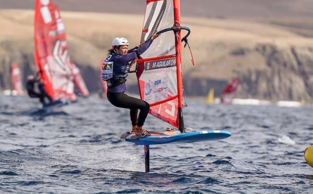 Mariana Aguilar obtuvo su plaza a los Juegos Olímpicos de París 2024 en la disciplina de Vela