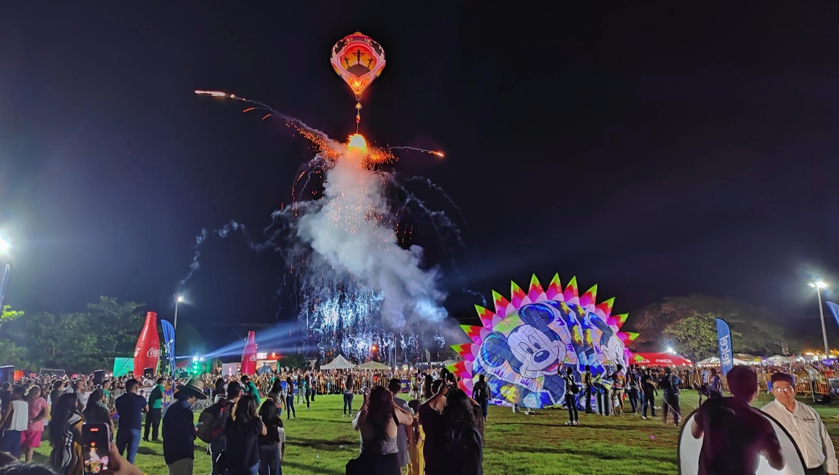 Finaliza el Festival del Globo Maya en Tahmek con gran éxito; preparan edición 2024