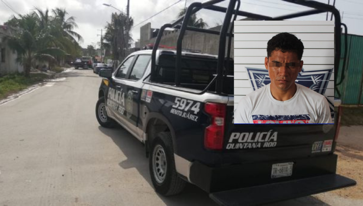 Capturan a presunto ladrón de tiendas de conveniencia en Cancún