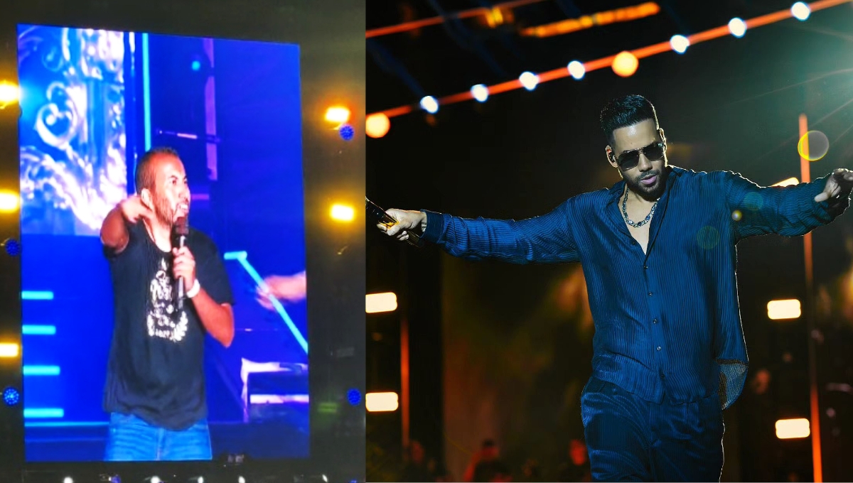 "Santiago" triunfó al lado de Romeo Santos en Mérida, incluso hasta lloró