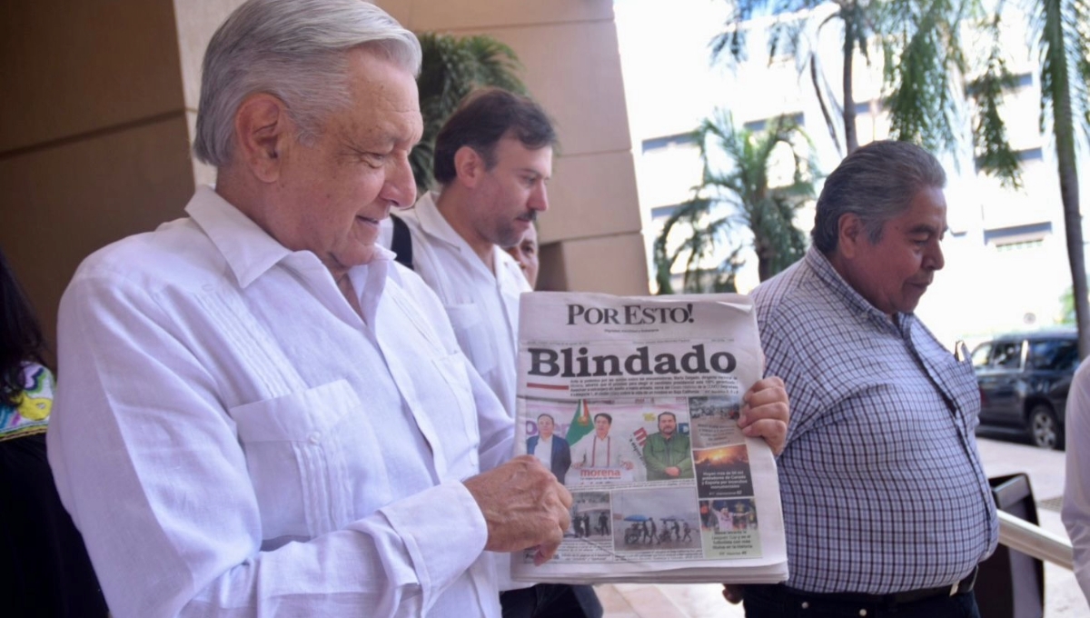 AMLO reconoce labor periodística del POR ESTO! durante la mañanera de este miércoles