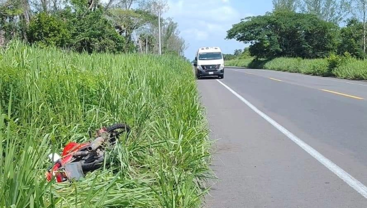 Muere joven motociclista de Escárcega al ser impactado por un auto