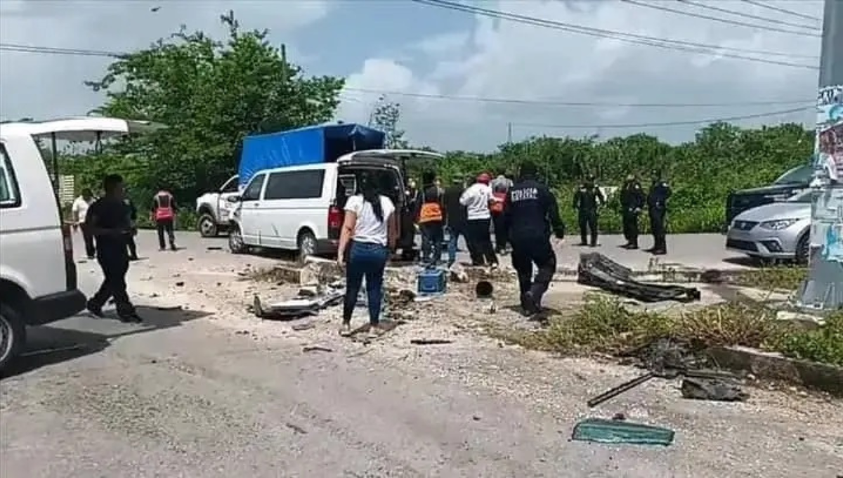 Los lesionados fueron trasladados a un hospital de Valladolid