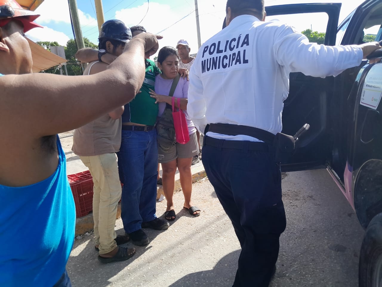 Conductor atropella al empleado de una cervecería en Escárcega