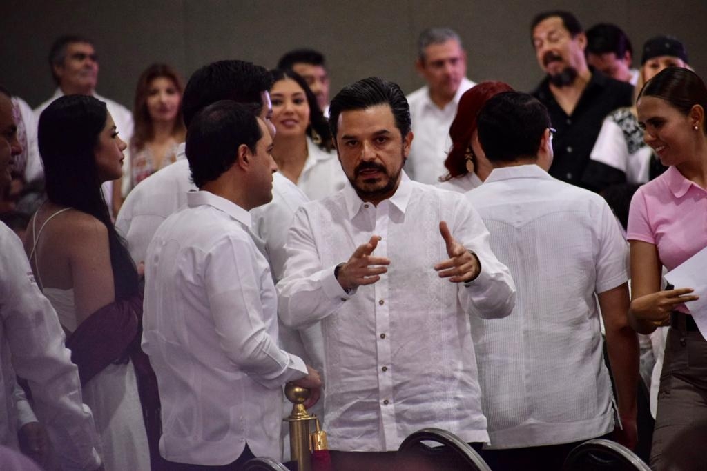 El Director del IMSS llegó a Campeche para acompañar al Presidente