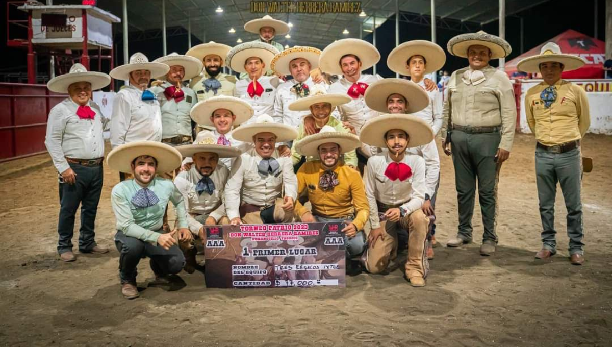 Charros de Quintana Roo triunfan en el Torneo Patrio 2023 en Villahermosa, Tabasco