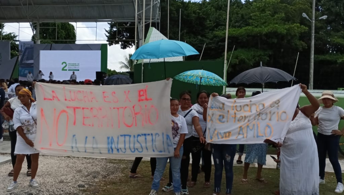 La alcaldesa Blanca Merari ofrece su Segundo Informe de Puerto Morelos