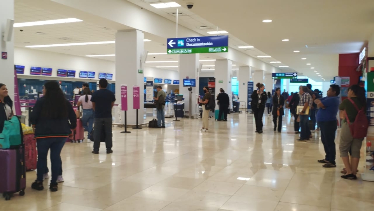 No se registran retrasos y cancelación de vuelos en el aeropuerto de Mérida