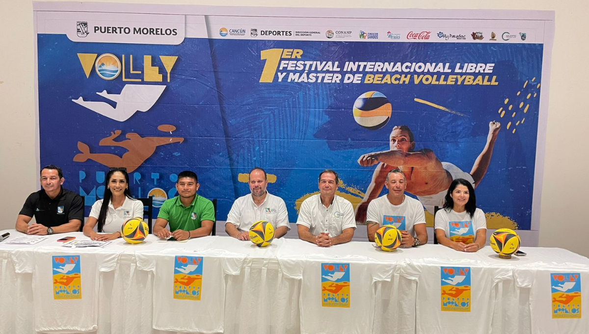 Puerto Morelos será sede del Primer Festival Internacional de Voleibol de Playa