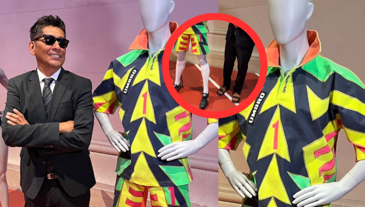 ¡Fiel a su estilo! Jorge Campos llega en chanclas a homenaje en el Museo de Artes Decorativas de París