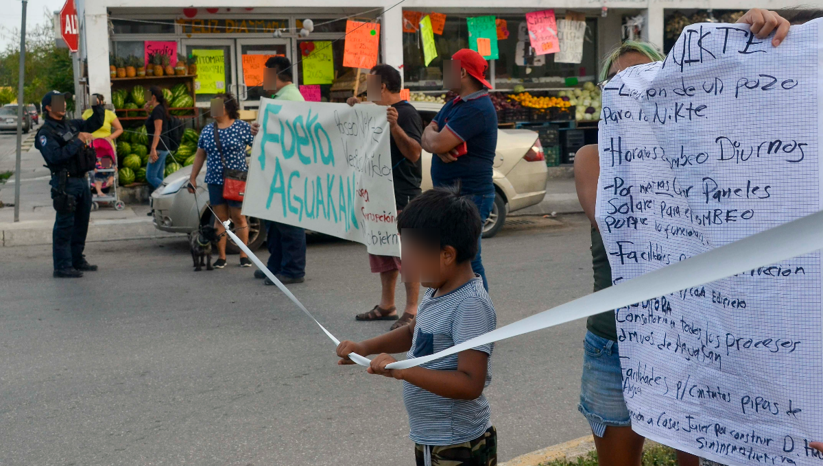 Protestas y voces que piden que se cancele el contrato, por el pésimo servicio