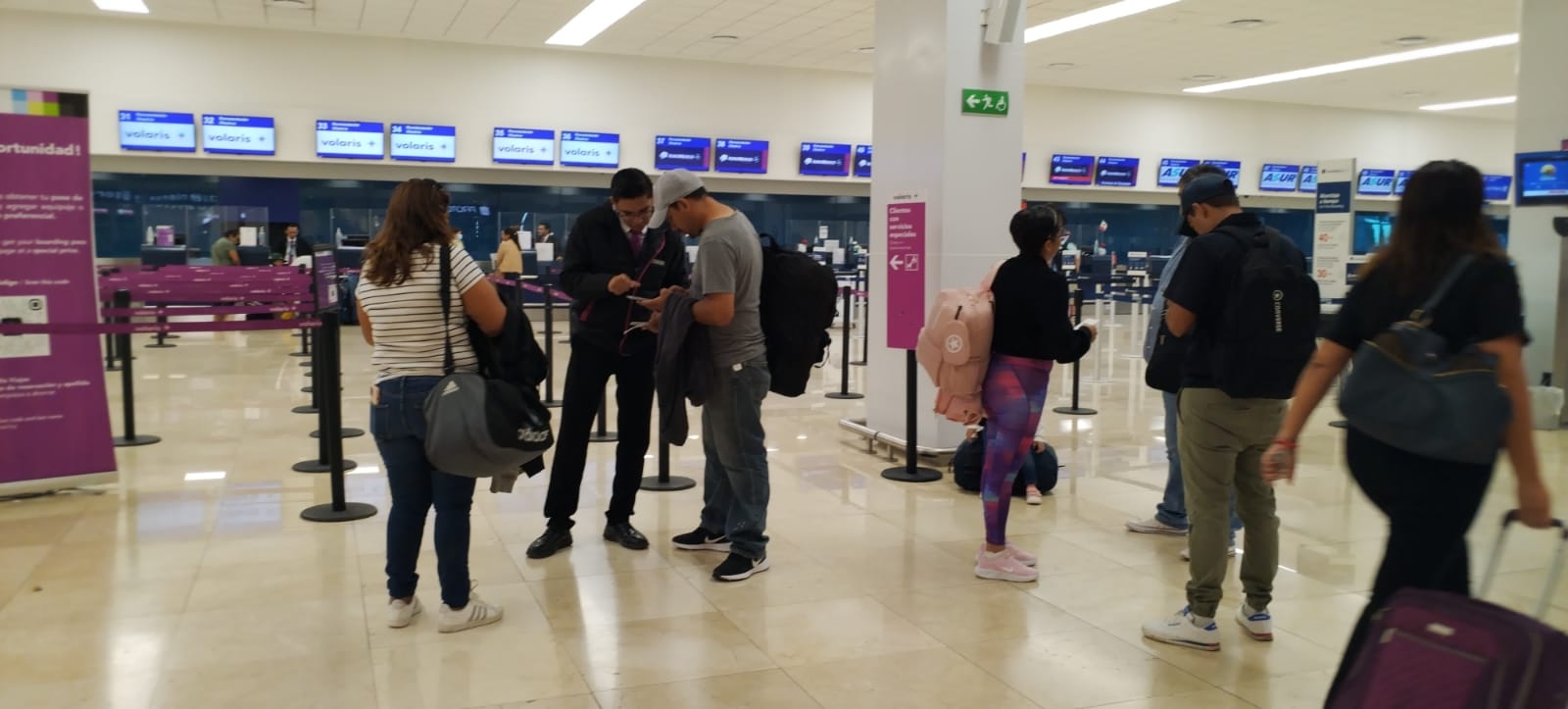 Los vuelos han despegado con normalidad en el aeropuerto de Mérida