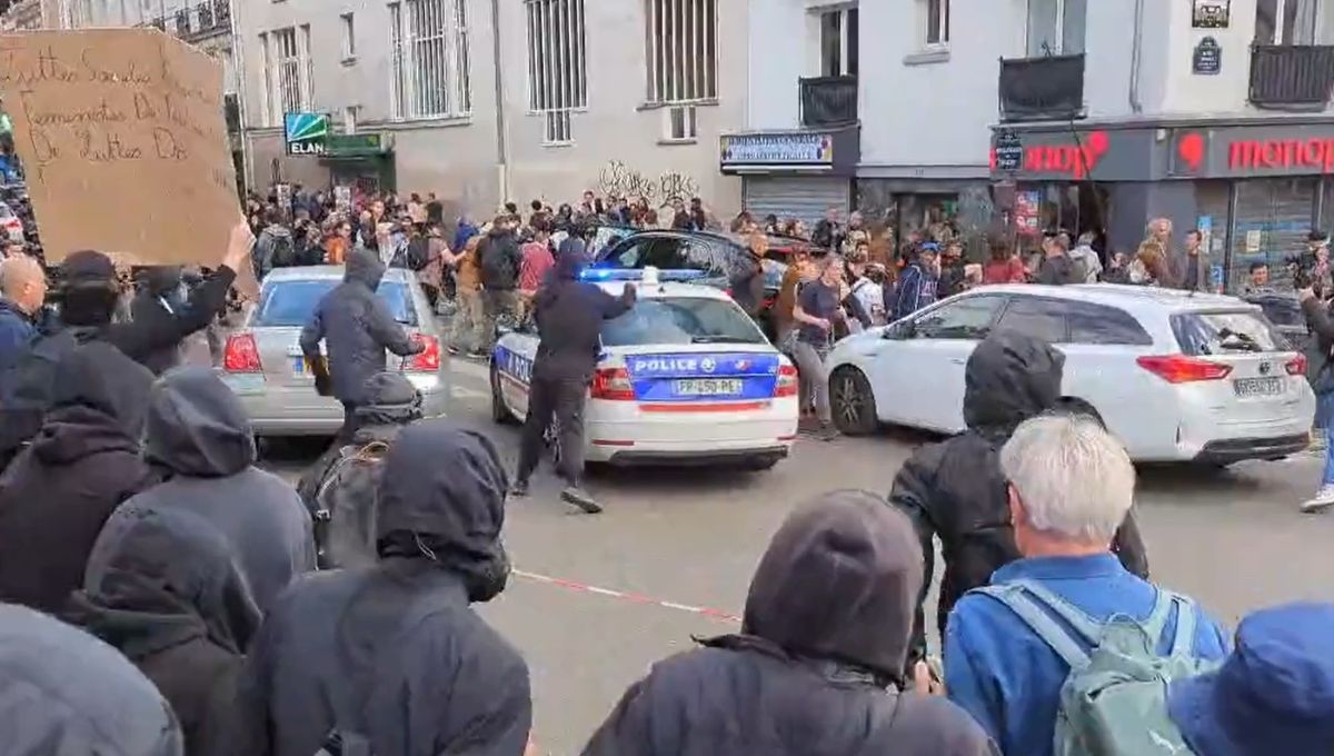 Manifestantes salieron a las calles en diferentes ciudades de Francia, para protestar contra la violencia policial