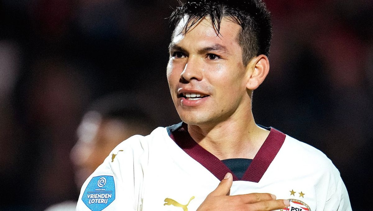 Hirving 'El Chucky' Lozano, anotó el segundo gol en la victoria del PSV contra el Almere City de la Eredivise