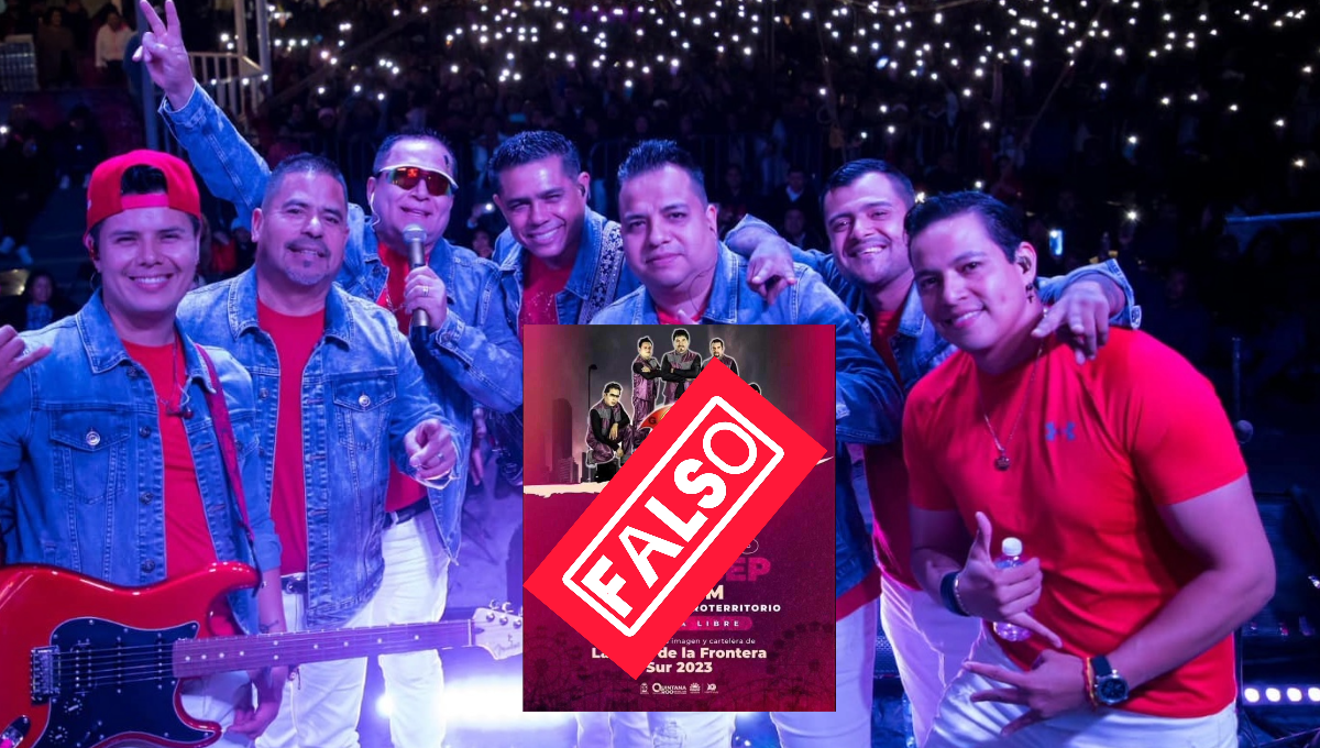 Grupo Mojado descarta concierto anunciado por la Alcaldesa en Chetumal; "Es falso", dice