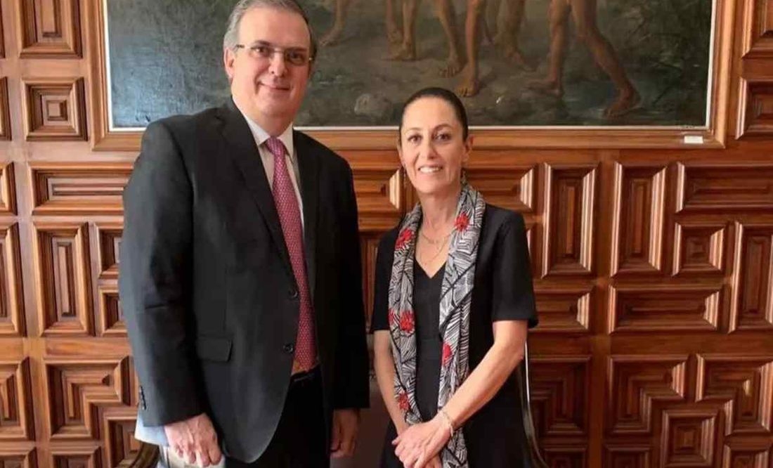 Claudia Sheinbaum asegura que su 'mano está extendida siempre' para Marcelo Ebrard