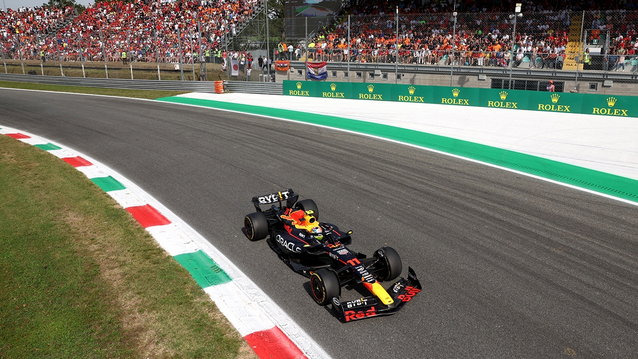 Max Verstappen y Checo Pérez hicieron el 1-2 en el Gran Premio de Italia de la Fórmula 1