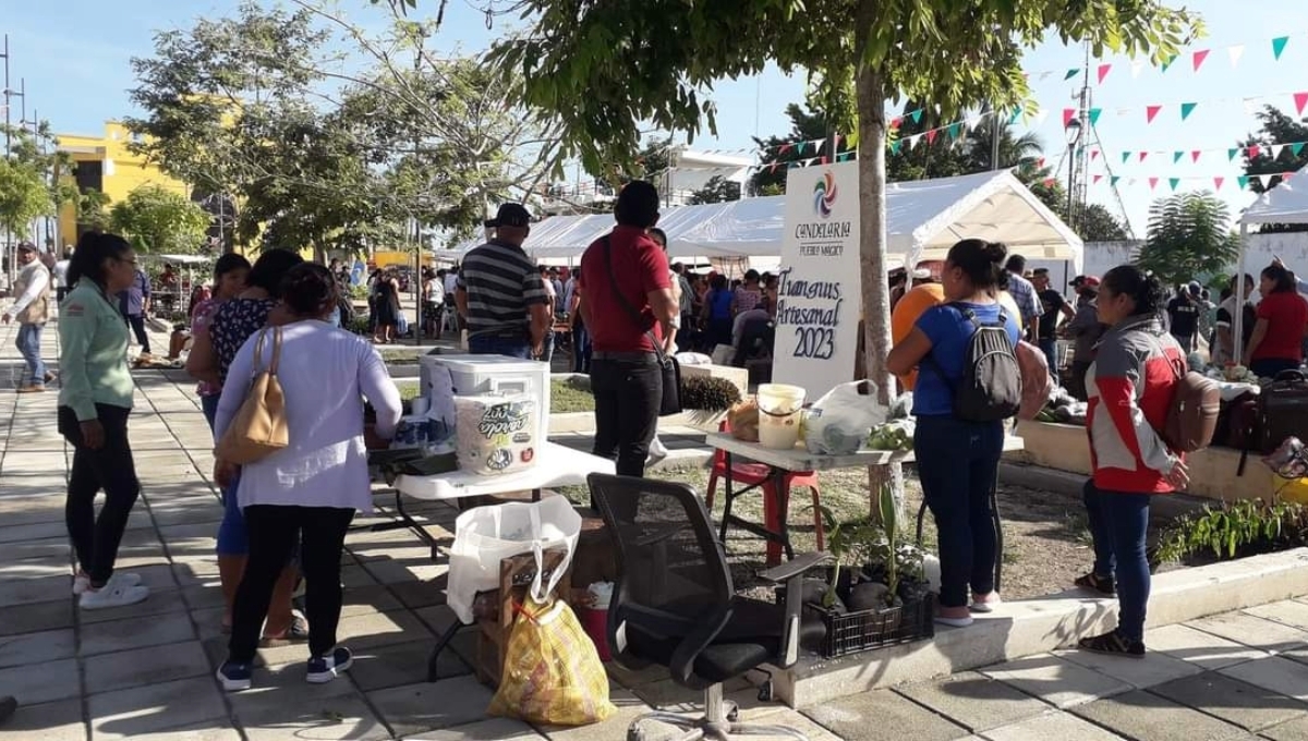 Los vecinos de Candelaria llevaban un mes esperando el tianguis campesino