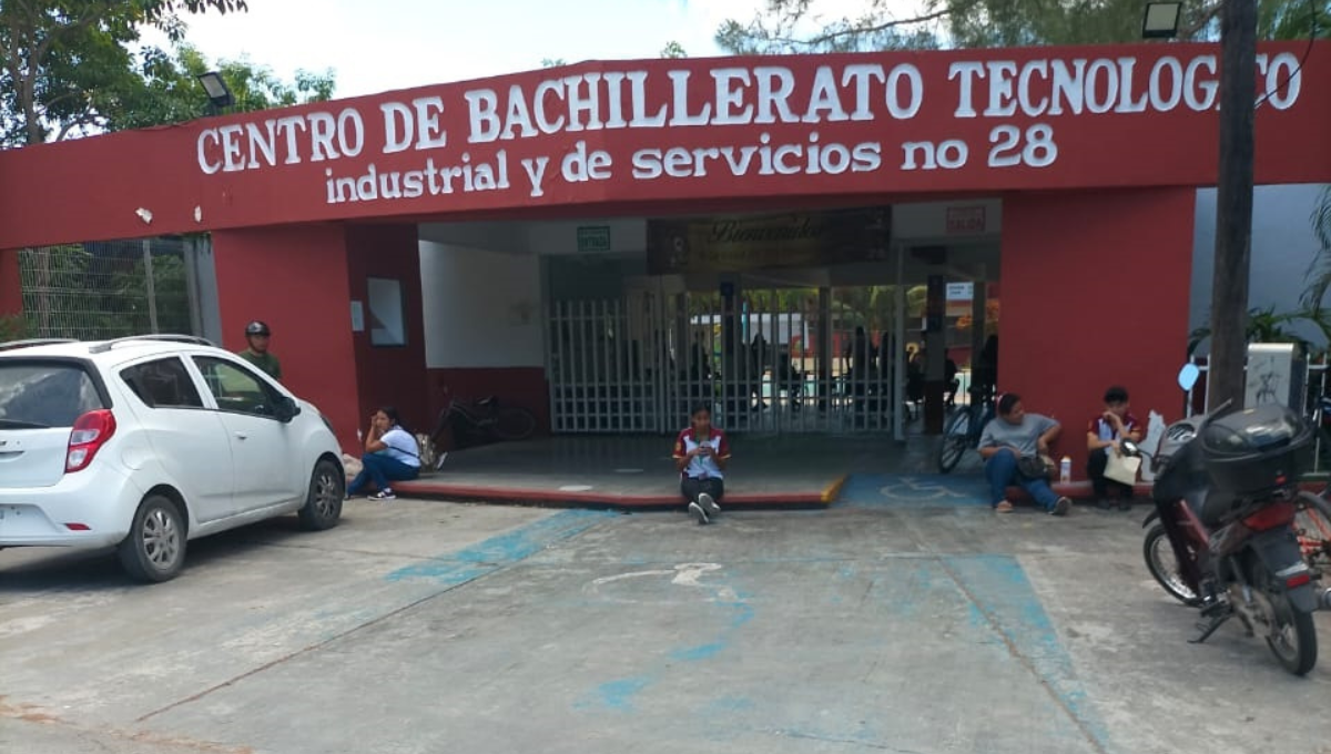 Algunos se fueron a su casa para cambiarse y regresar a clase