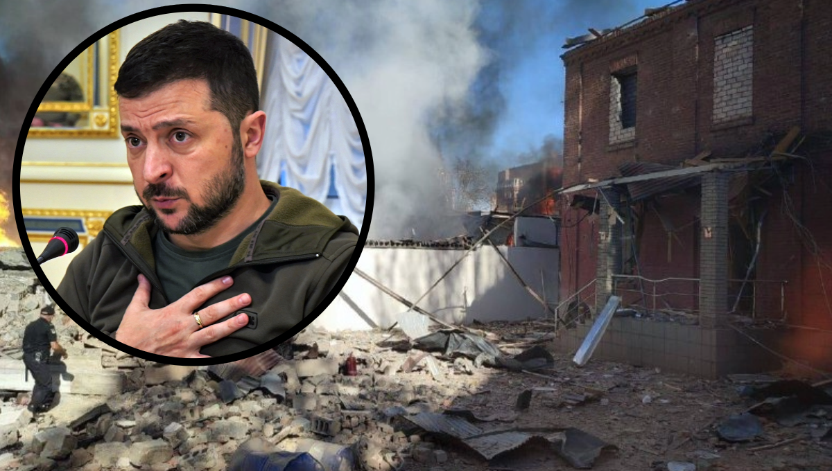 Rusia bombardea 'casa' del presidente de Ucrania, Volodímir Zelenski; hay 52 heridos