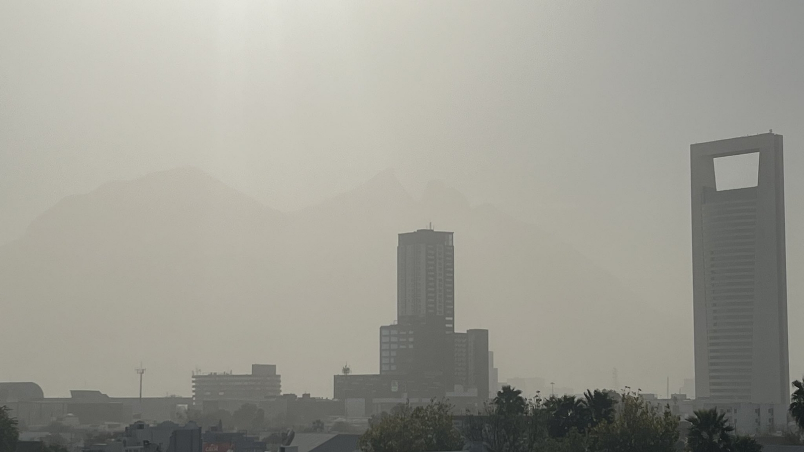 La mala calidad del aire provocó que la Secretaría del Medio Ambiente activa la alerta en Monterrey