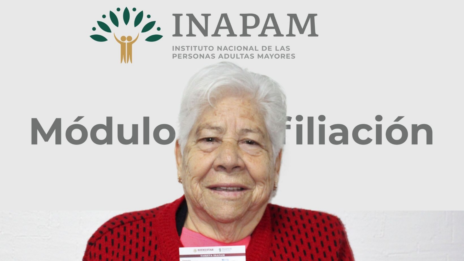 Anuncian nuevo beneficio para afiliados al INAPAM