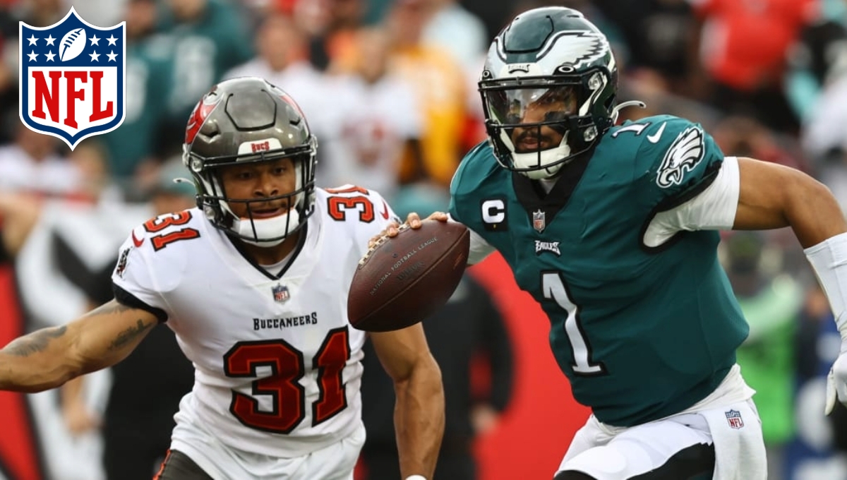 Bucaneers vs Eagles: Sigue el minuto a minuto de la Ronda de Comodines de la NFL