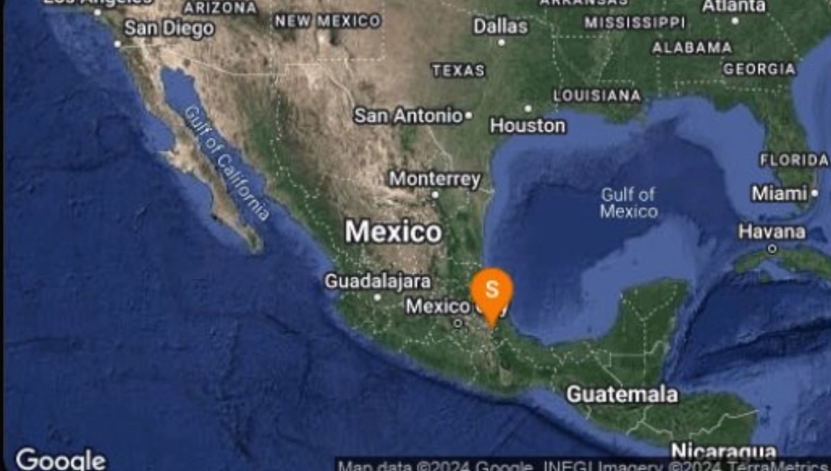 El Servicio Sismológico Nacional reportó que esta mañana se registró un sismo en Puebla